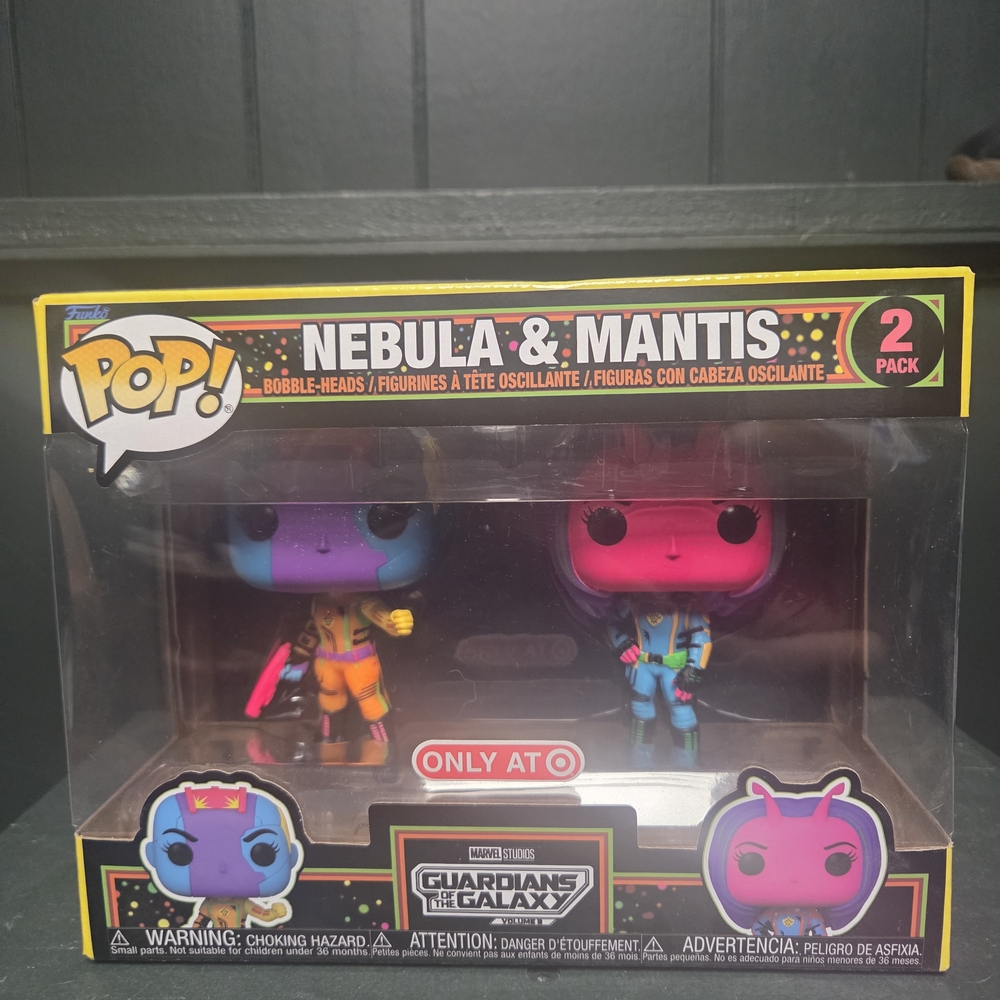 Funko Guardians of the Galaxy Pink and Blue Figures